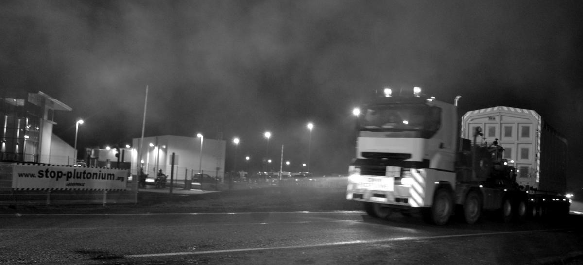 Banderole + camion de MOX