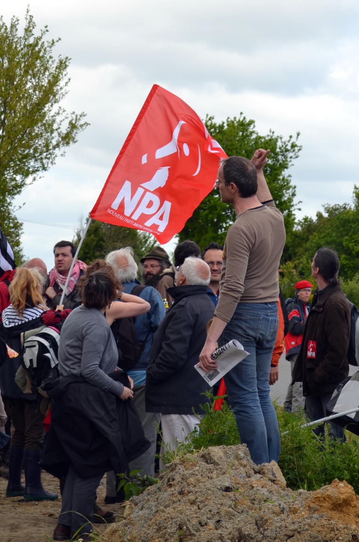 Point de rassemblement du NPA