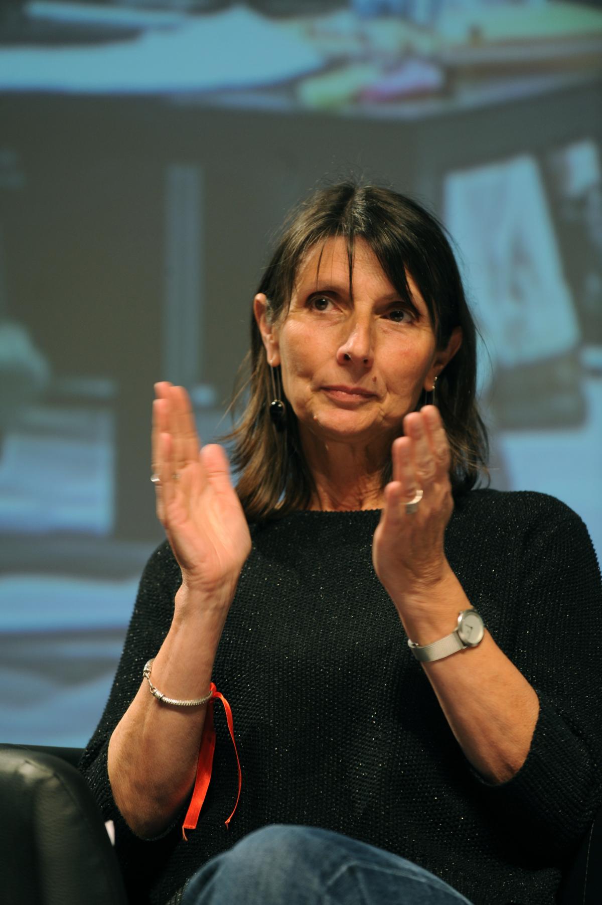 Christine Poupin porte parole du Npa