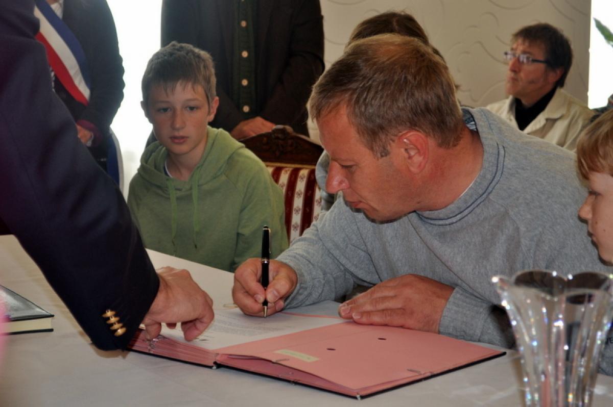 Signature de M. K