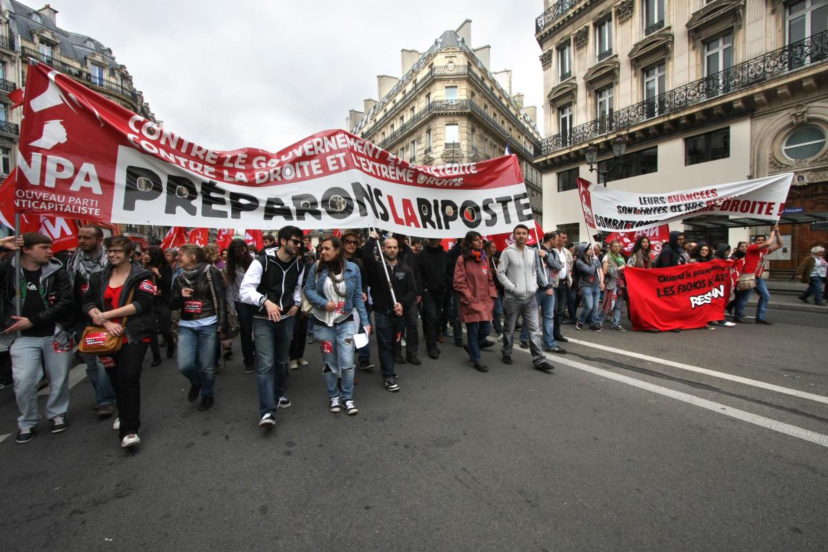 Cortège du NPA