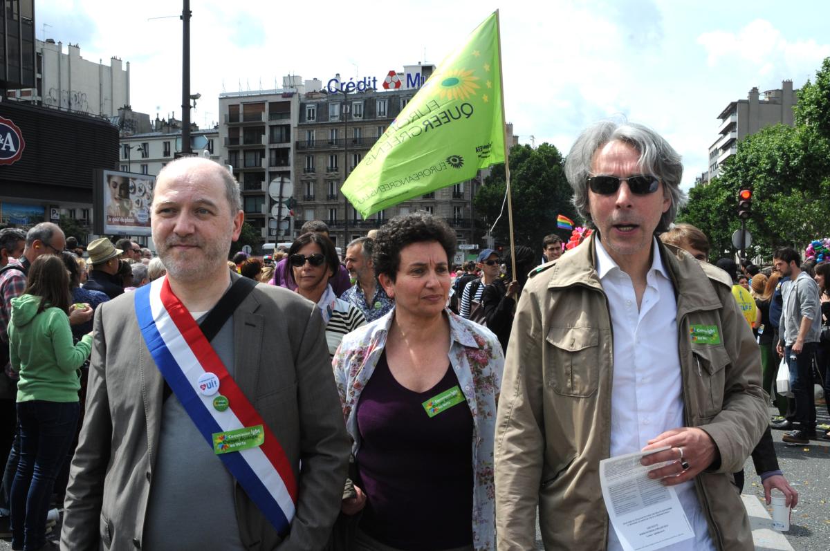 Denis Baupin, maire-adjoint à Paris et candidat des Verts aux municipales de 2008