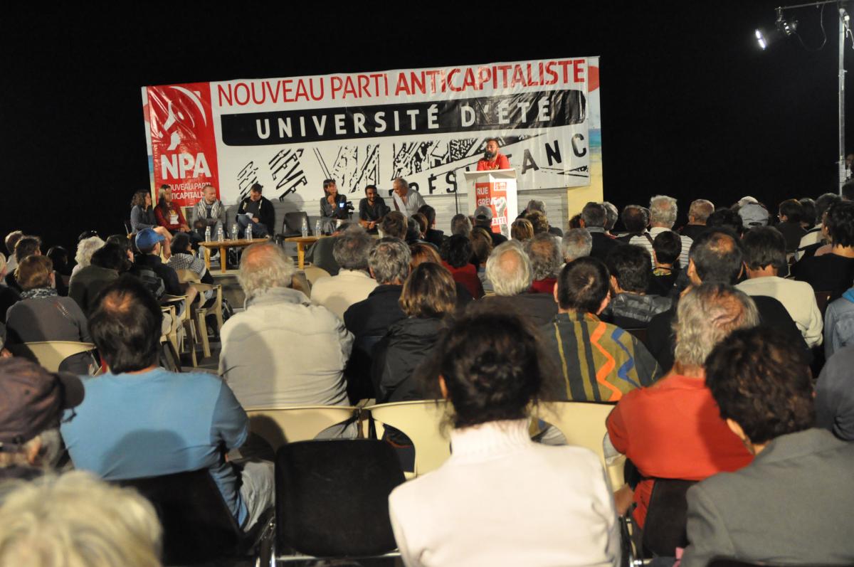 Meeting de l'Université d'été.