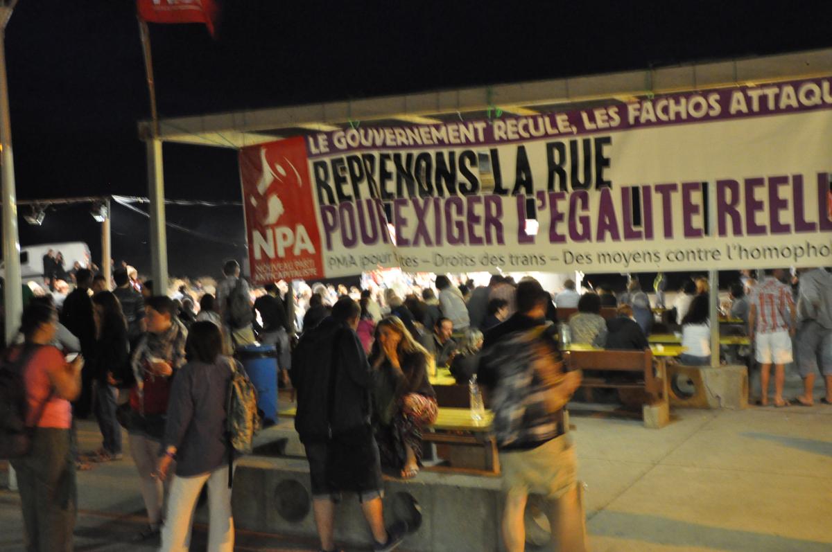 Meeting de l'Université d'été.