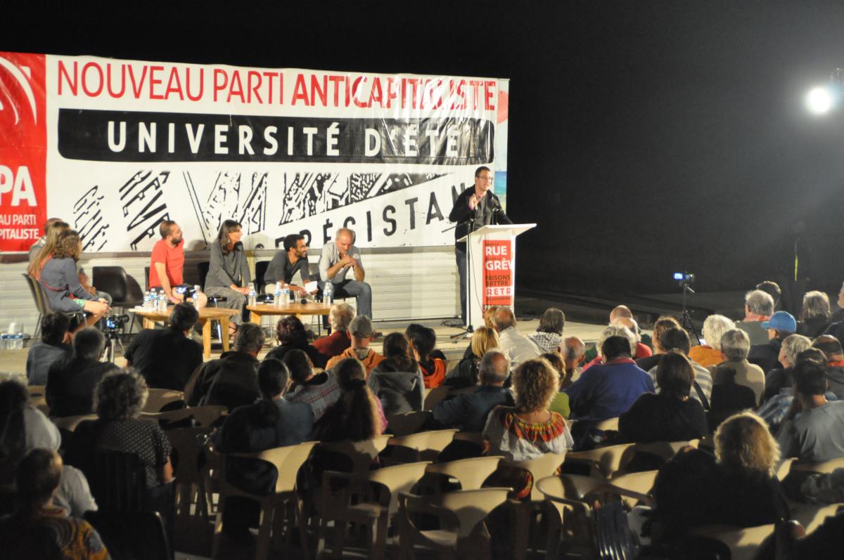 Meeting de l'Université d'été.