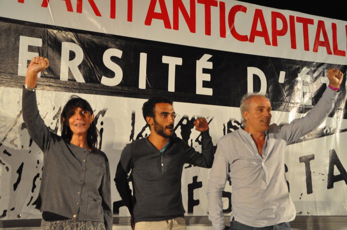 Meeting de l'Université d'été.