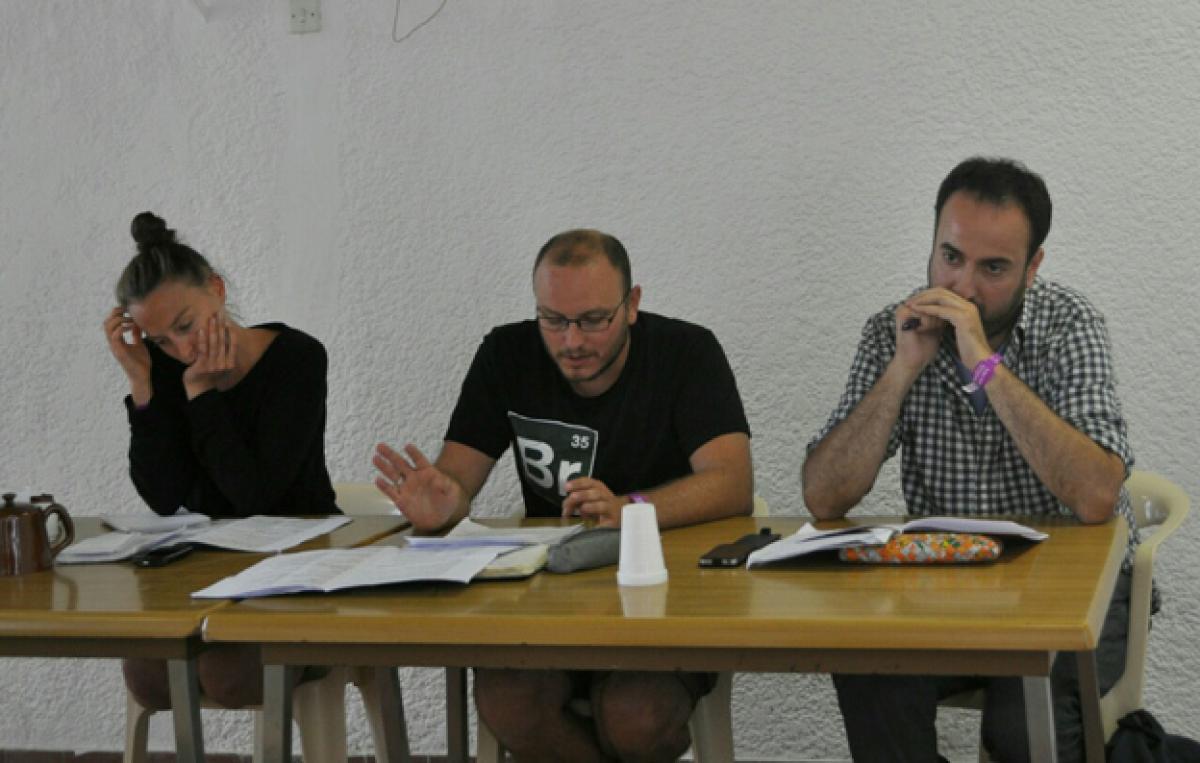 Mathilde Eisenberg Raphael Greggan et Eric Aba