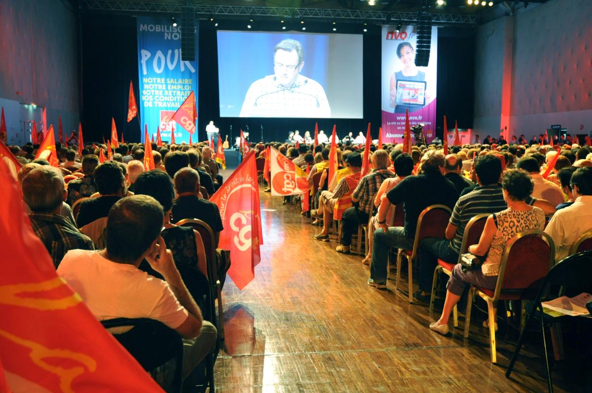 Salle Meeting de Rentrée Cgt