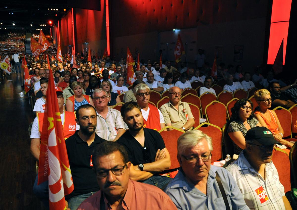 Salle Meeting de Rentrée Cgt