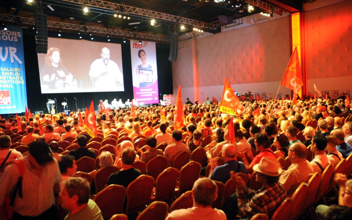 Salle Meeting de Rentrée Cgt