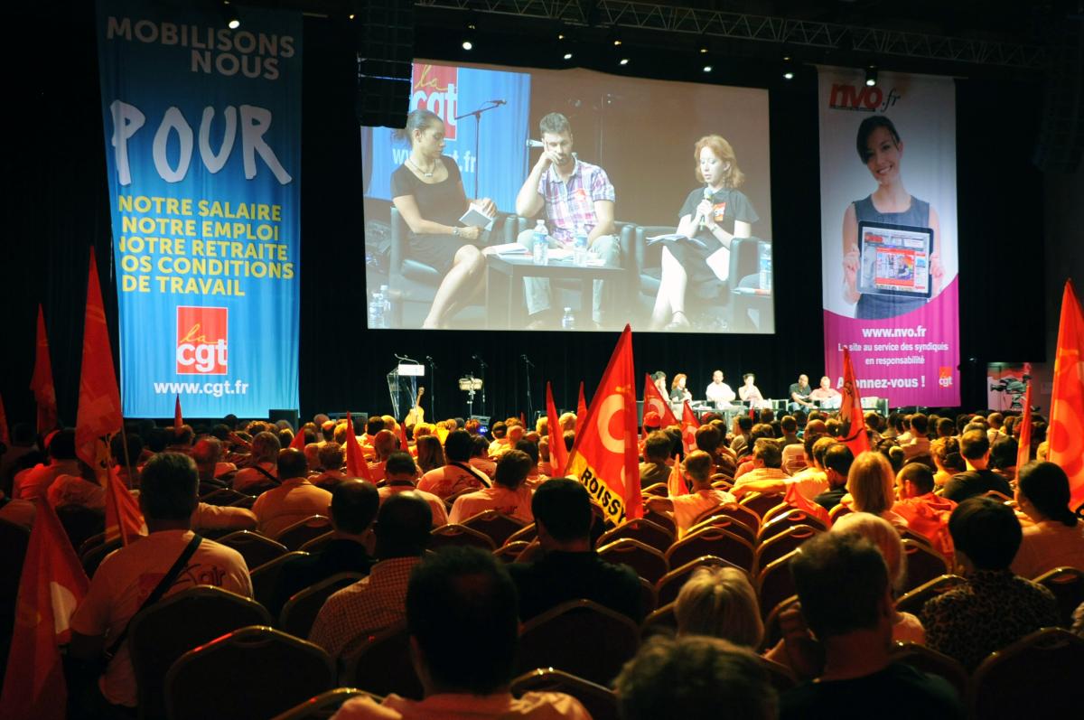 Salle Meeting de Rentrée Cgt