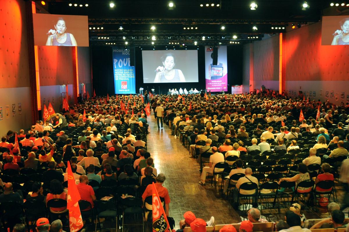 Salle Meeting de Rentrée Cgt