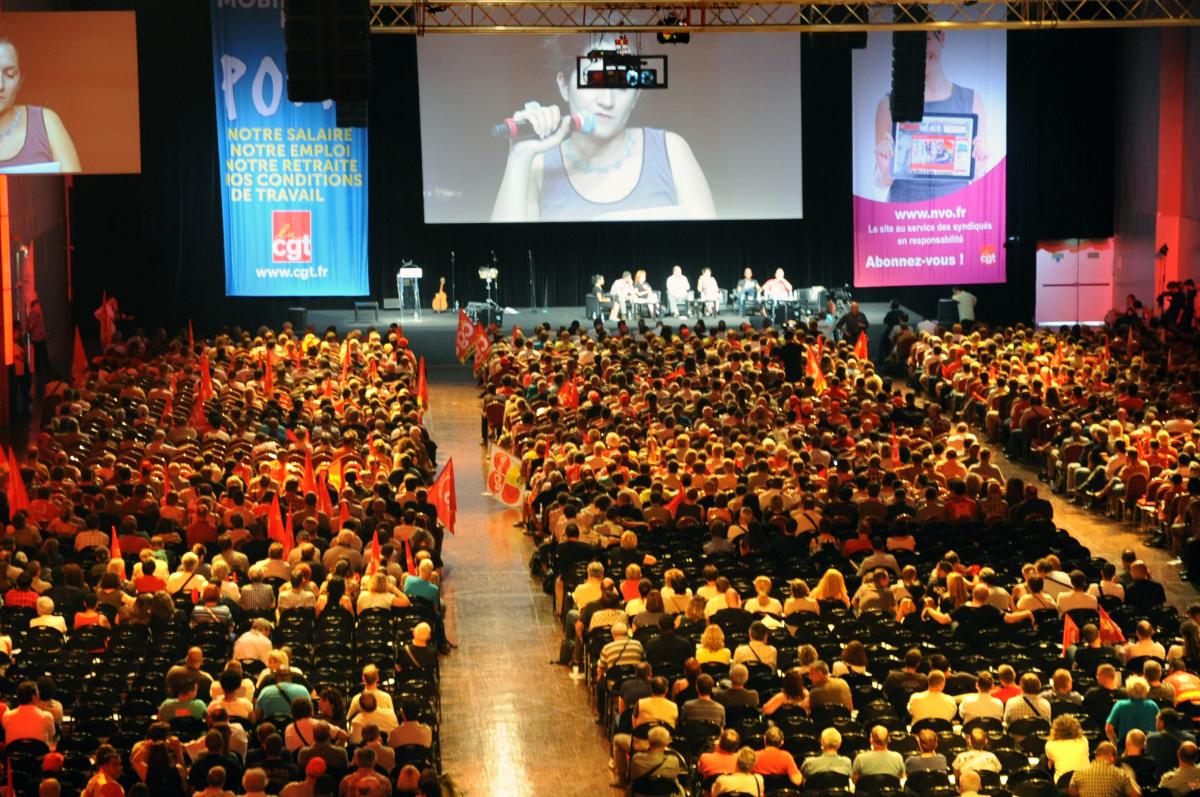 Salle Meeting de Rentrée Cgt