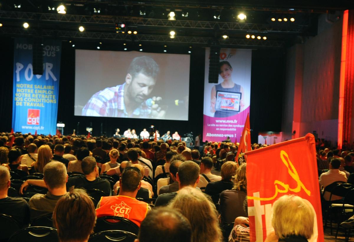 Salle Meeting de Rentrée Cgt