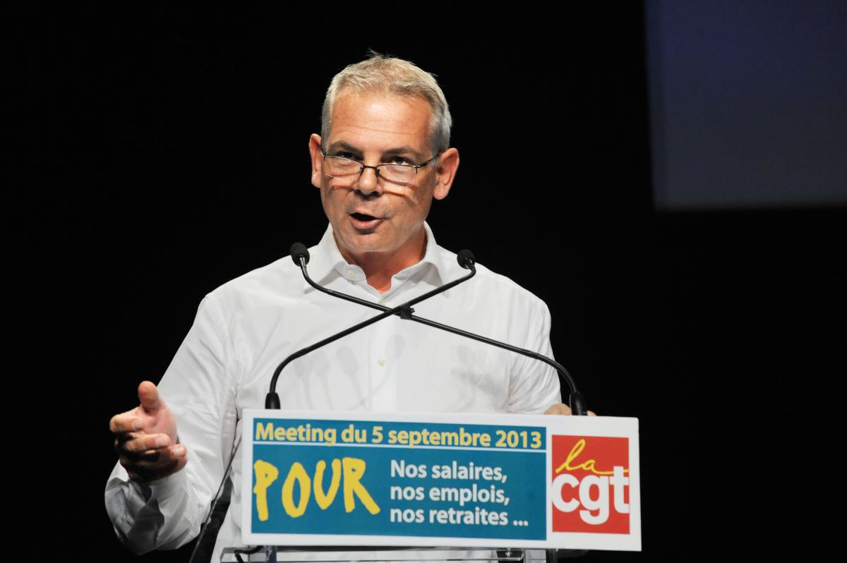 Thierry Lepaon secrétaire général Cgt