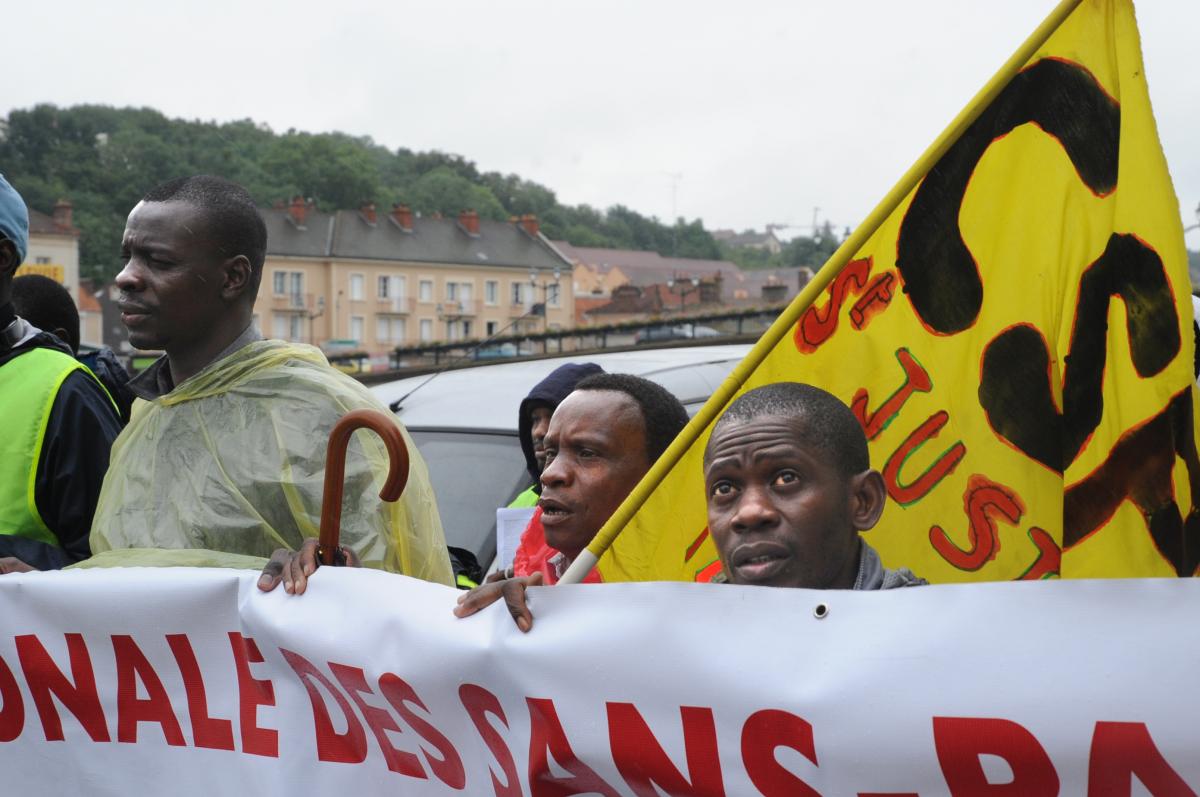 Sans-papiers et Migrants de l'Union nationale des Sans-papiers (UNSP)