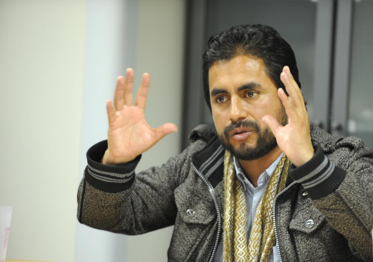 Edy Benavides Ruiz président du Fredipap Pérou