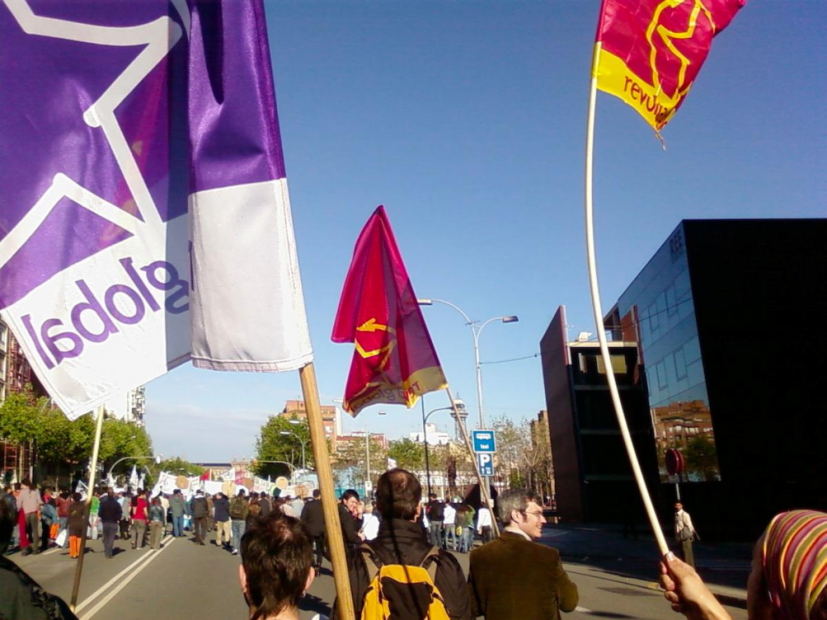 Manif 1er Mai - Barcelona - Revolta Global