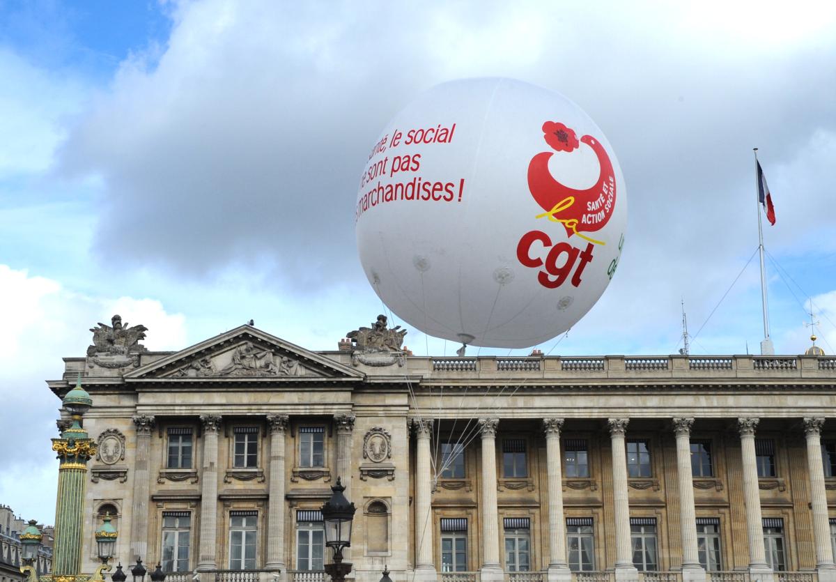 Ballon fédération Cgt Santé