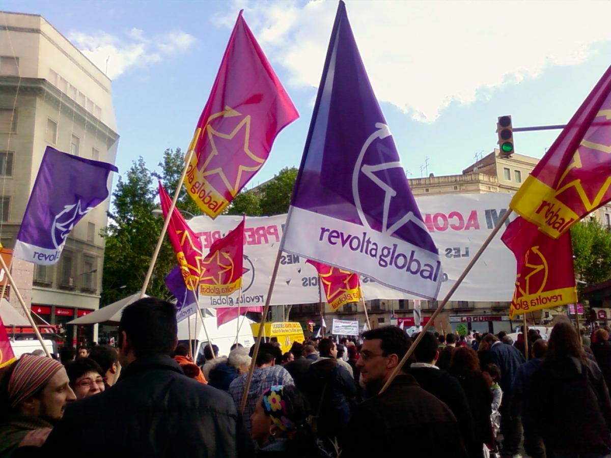 Manif 1er Mai - Barcelona - Revolta Global