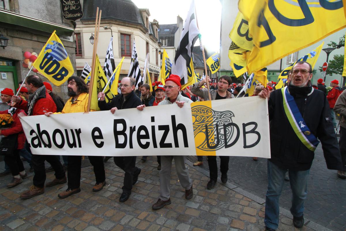 Cortège de l'UDB