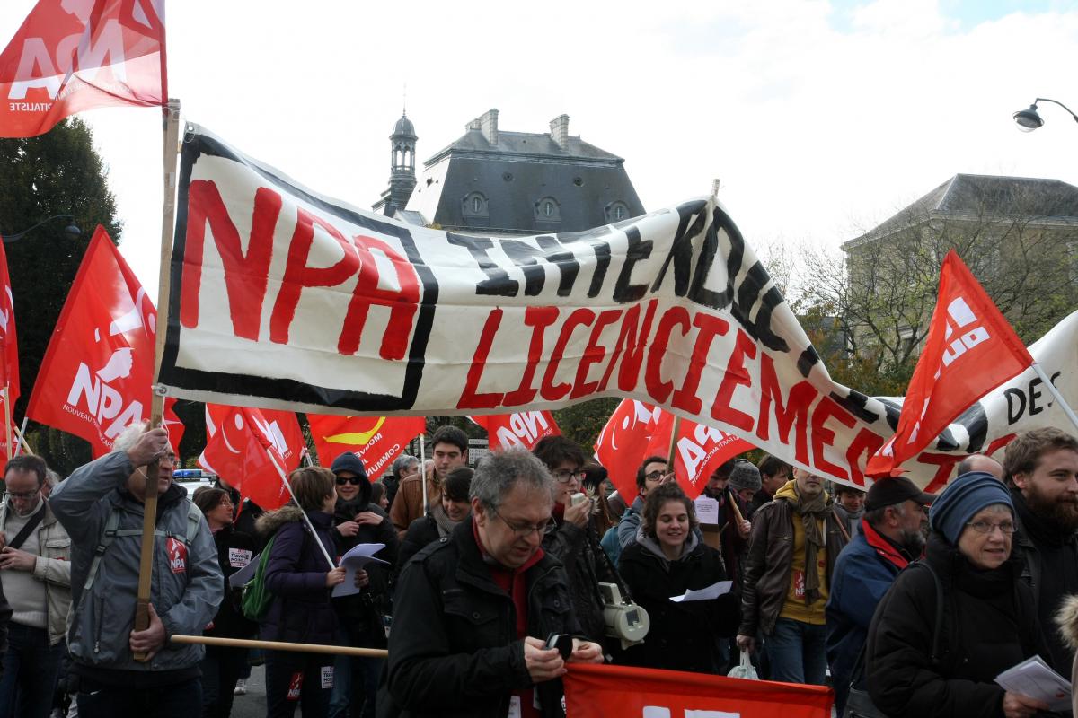 Cortège du NPA