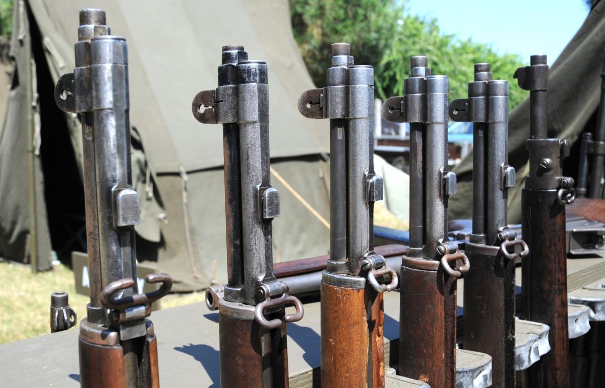Ratelier de M1 Garand il est le premier fusil semi-automatique réglementaire de l'US Army 1939 1945
