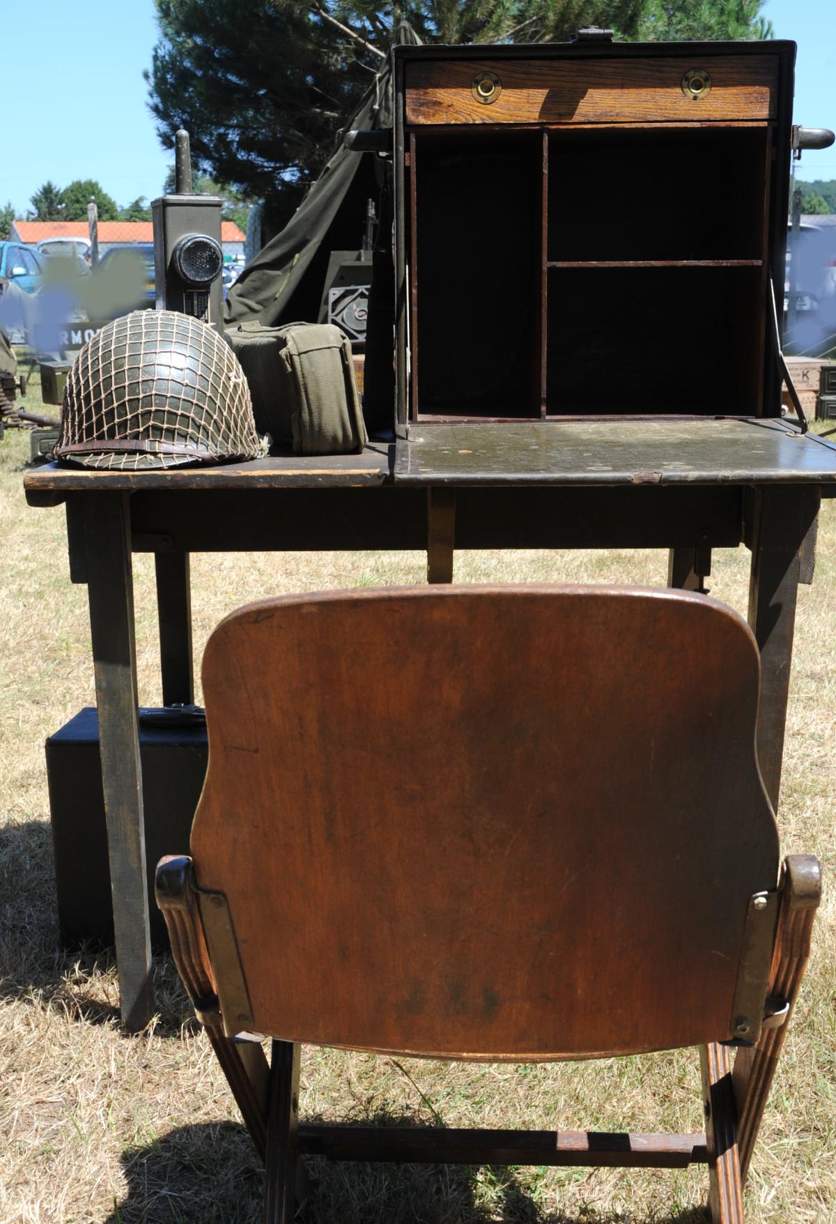 Bureau plateforme de transmission de l'US Army 1939 1945