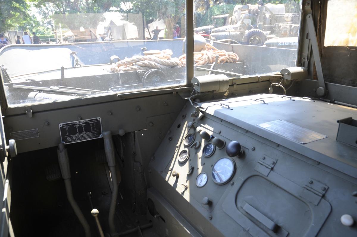 Cabine de pilotage amphibie américain US Army 1939 1945