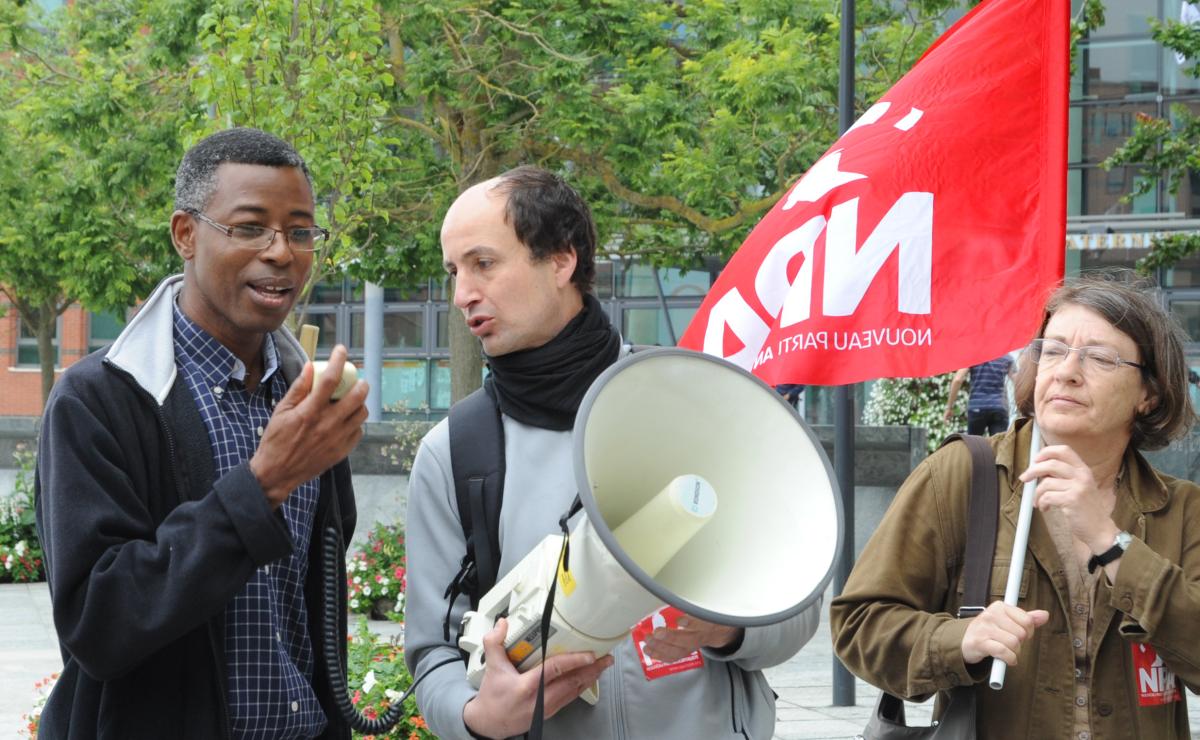 Ibrahima syndicaliste de Sud santé