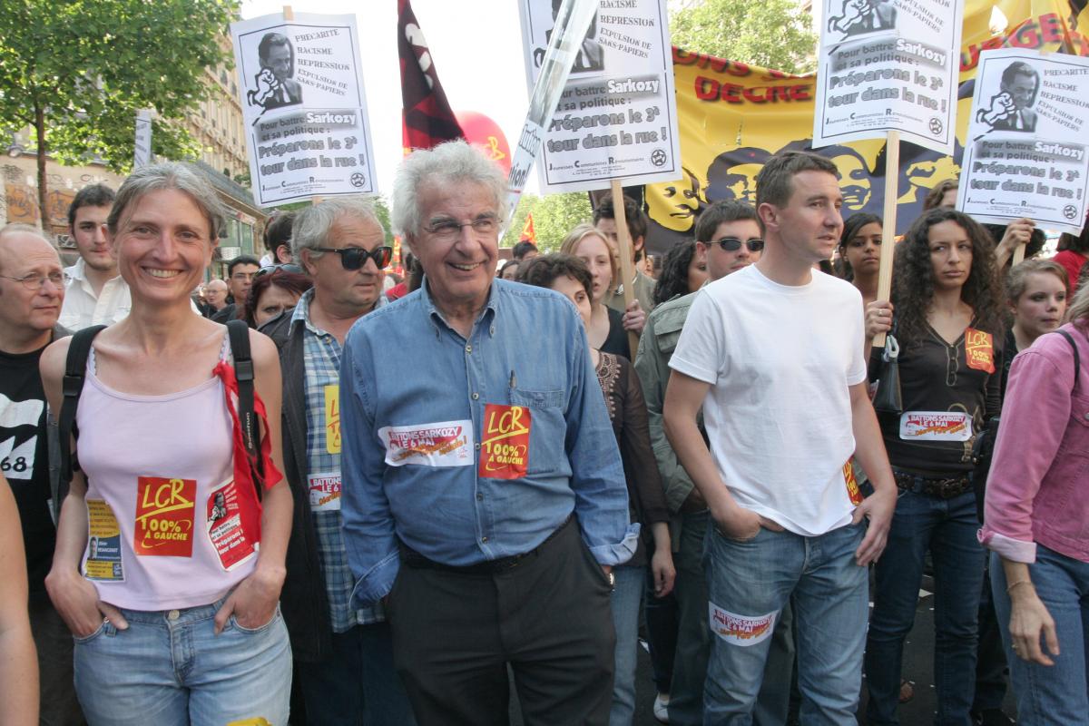 manifestation du 1°mai 2007 à Paris contre Sarkozy