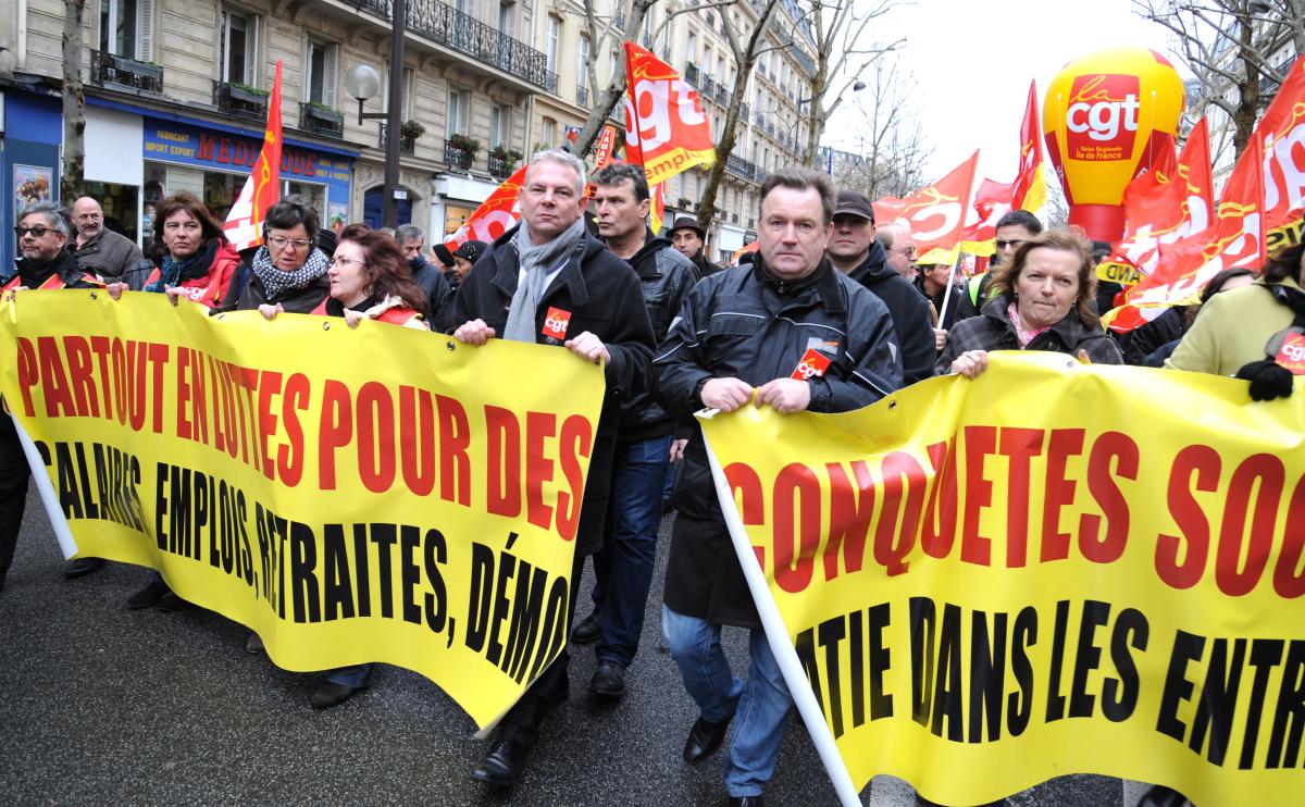 Thierry Le Paon secrétaire général Cgt