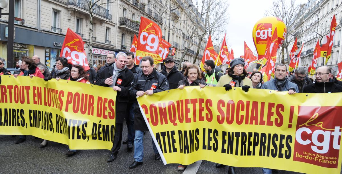 Thierry Le Paon secrétaire général Cgt