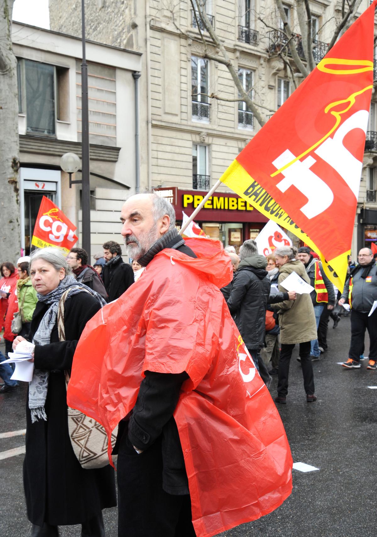 Militant syndicaliste Cgt Fédération de la Banque