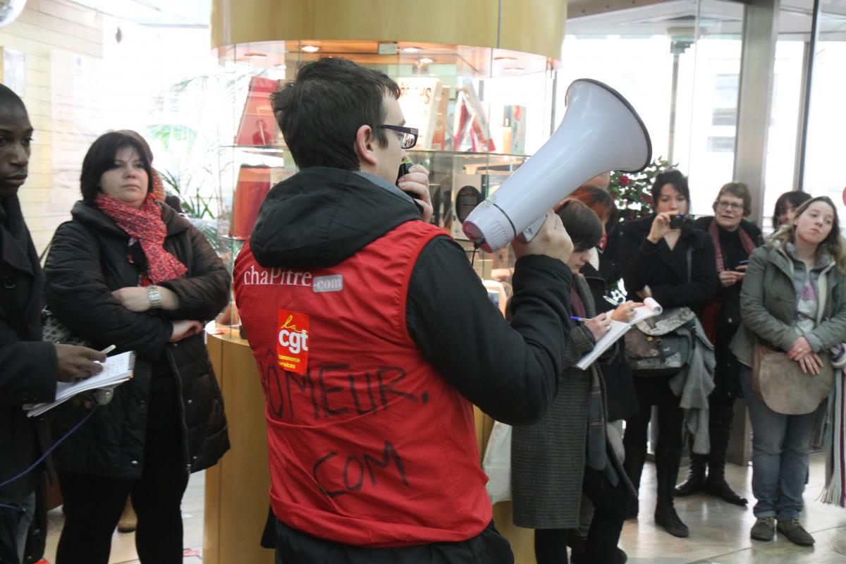Occupation du hall