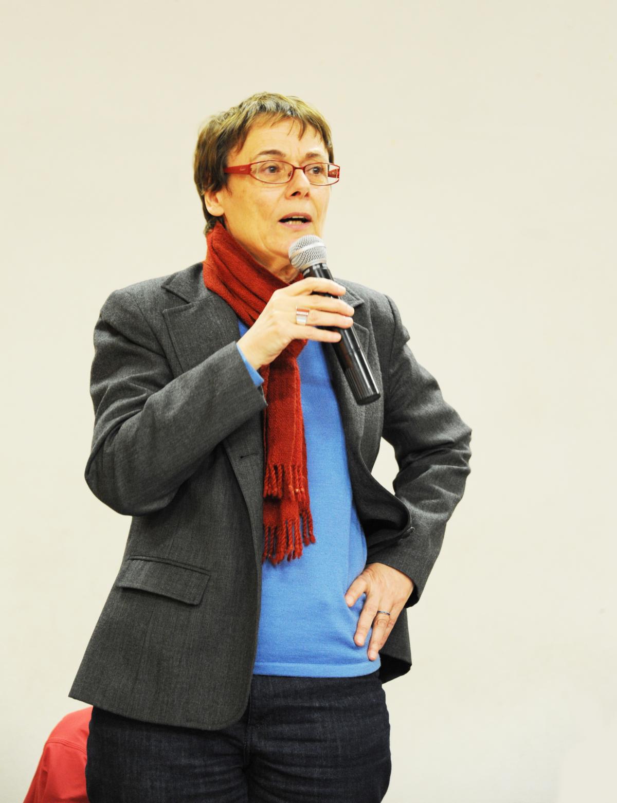 Martine Billard coprésidente du Parti de gauche