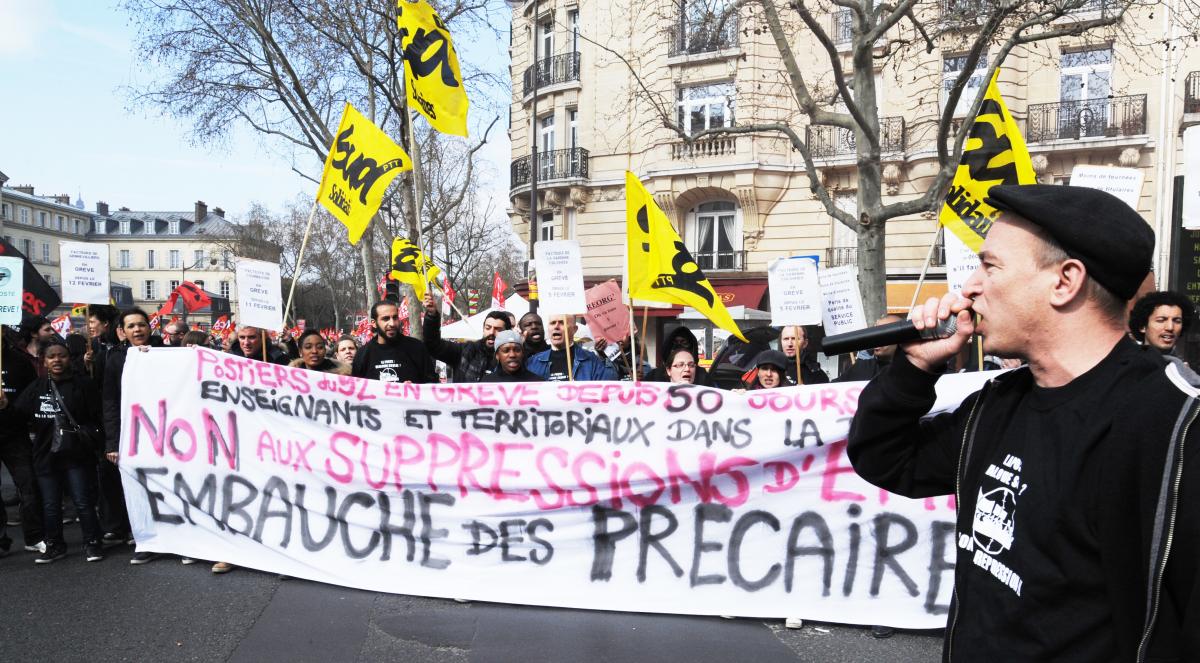 Postiers du 92 en grève