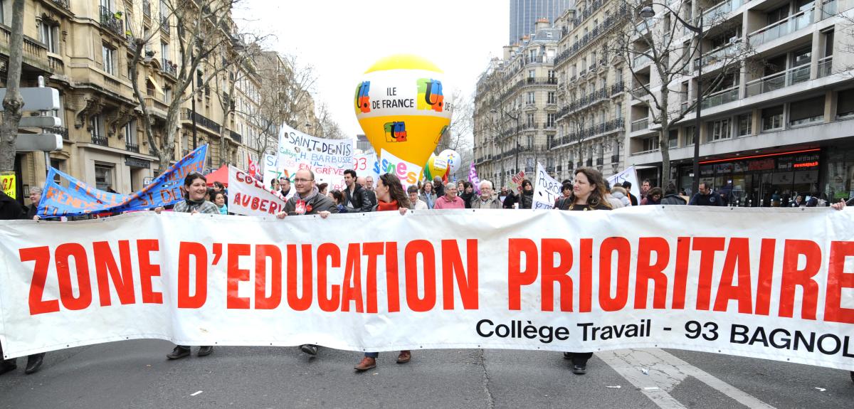 zone d'éducation prioritaire
