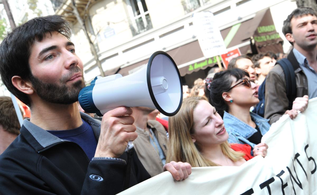 Cortège des intermittents du spectacle