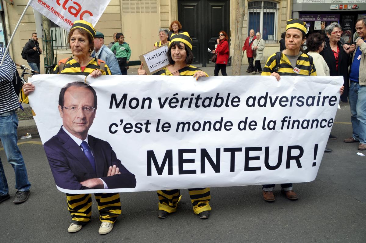 Manifestation contre l'austérité