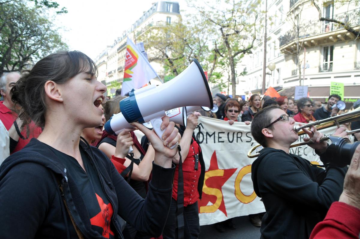 Manifestation contre l'austérité