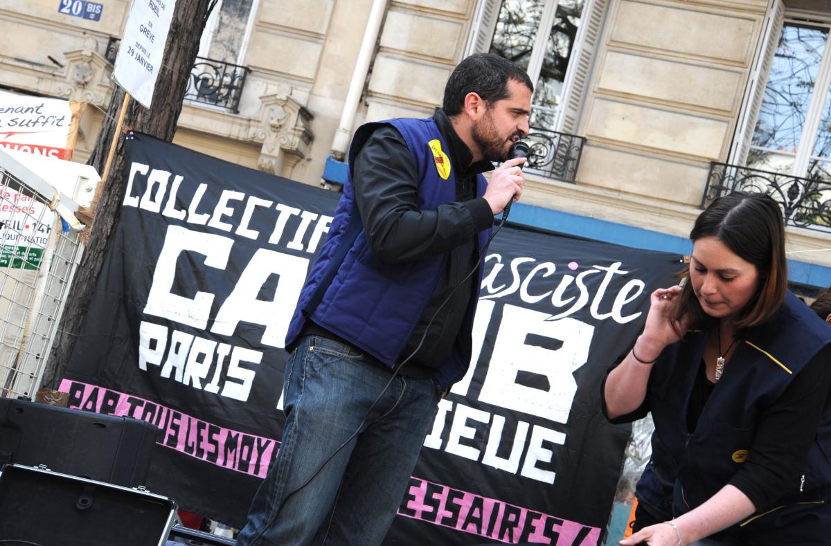 Syndicat SUD Solidaires activités postales 92 participation à la marche du 12 avril