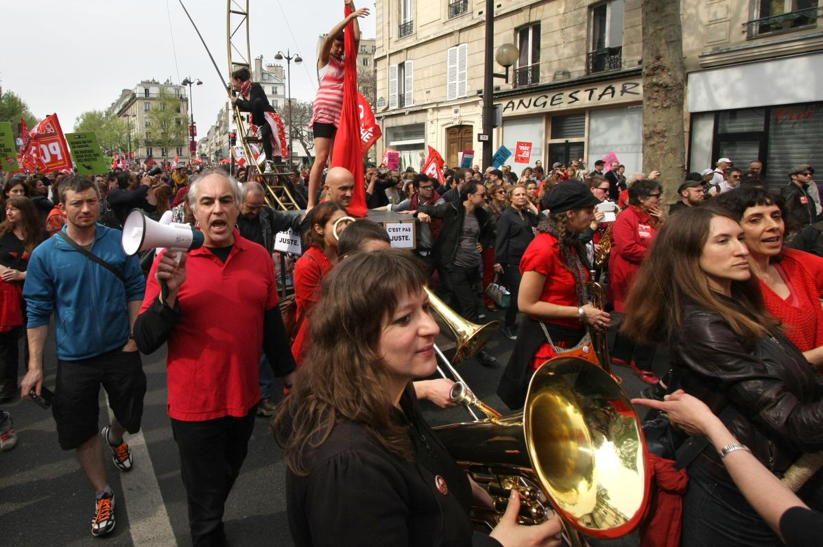 Cortège des intermittents