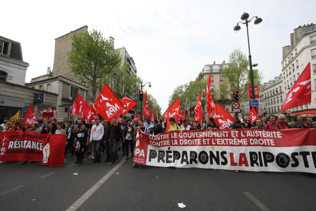 Cortège du NPA