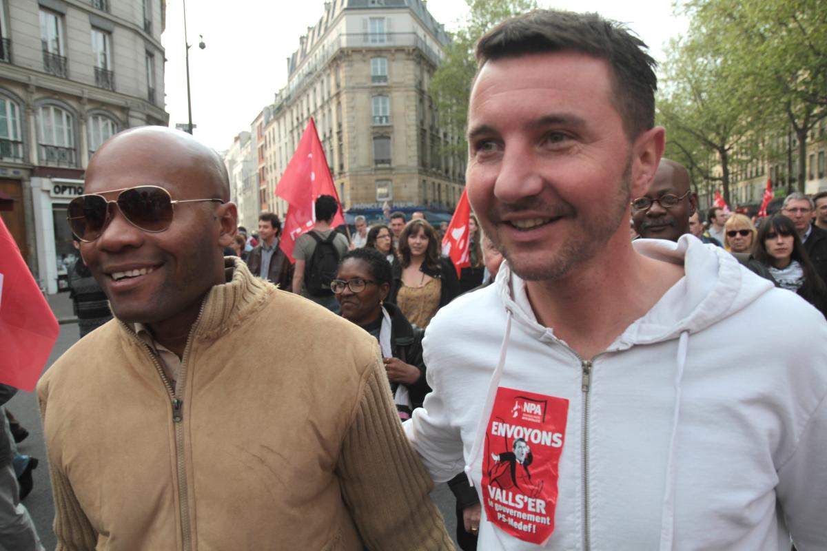 Ruddy Alexis et Olivier Besancenot