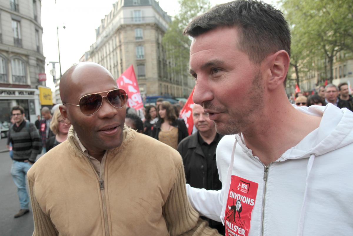 Ruddy Alexis et Olivier Besancenot