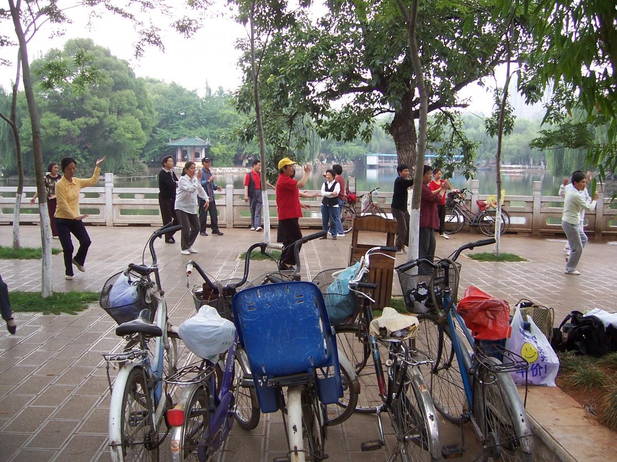 Activités sportives des retraités de la ville de Kunming - Province du Yunnan - Chine