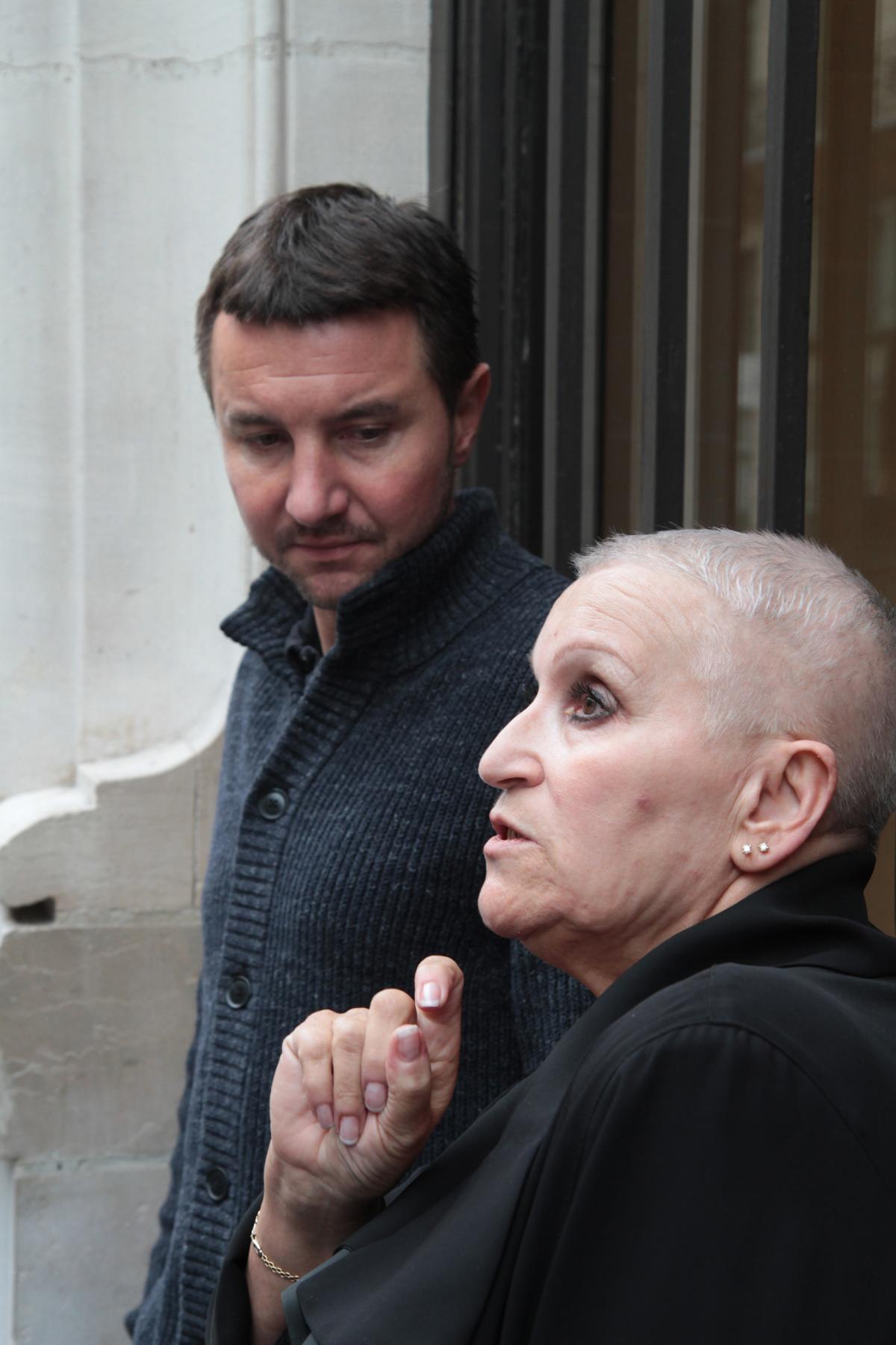 Olivier Besancenot et Christiane Leveuf