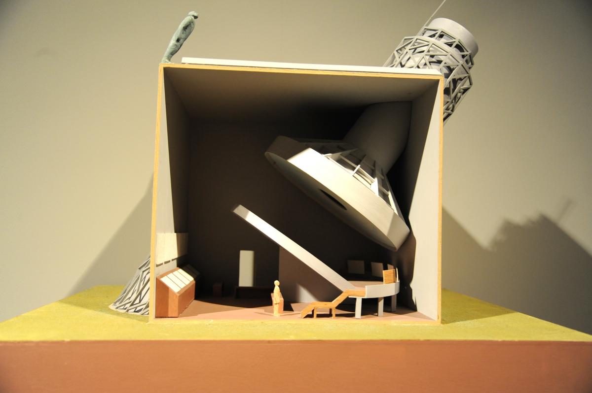 Maquette Ilia Iossifovitch Kabakov Comment rencontrer un ange. how to meet an angel