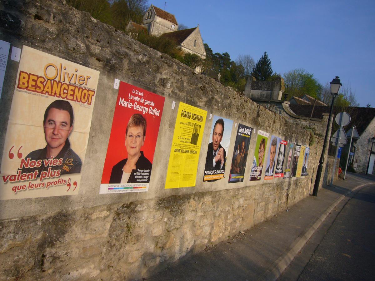 Affiches élection présidentielle